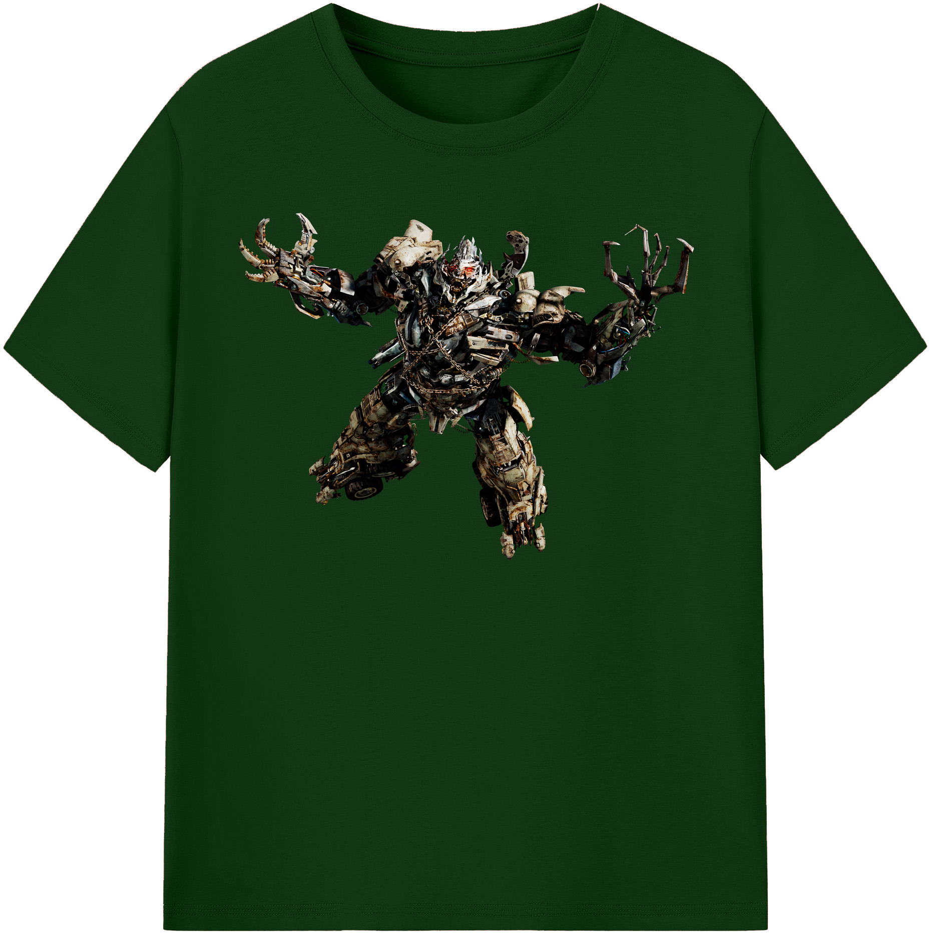 （画像用） Transformers トランスフォーマー 綿100％半袖Tシャツ（フロントプリント）